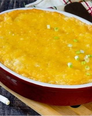 Суфле из рыбы и картофеля