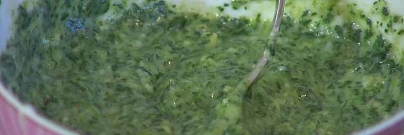 суфле из шпината и моркови