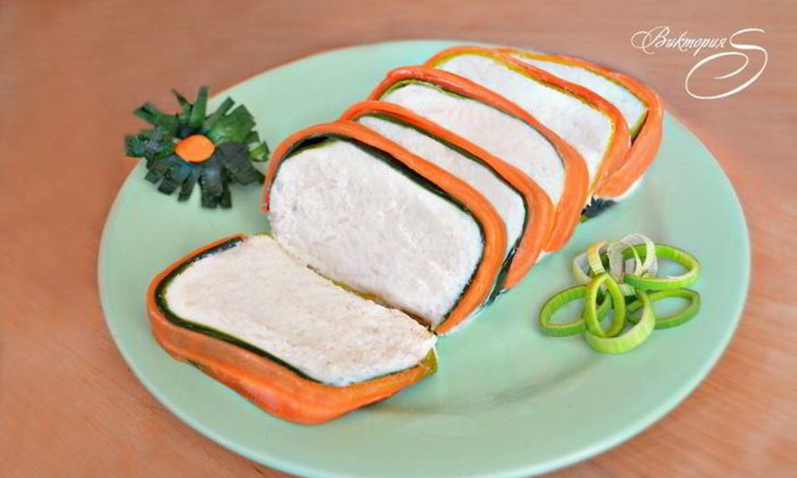 Рецепт суфле из цветной капусты с морковью и луком-пореем