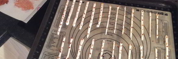 суфле из тыквы, медовый крамбл, облепиховые сорбет и ганаш