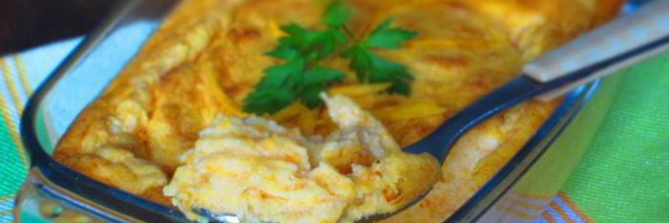 Суфле из тыквы с пармезаном