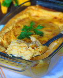 Суфле из тыквы с пармезаном