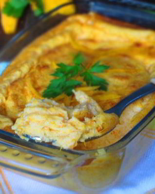 Суфле из тыквы с пармезаном