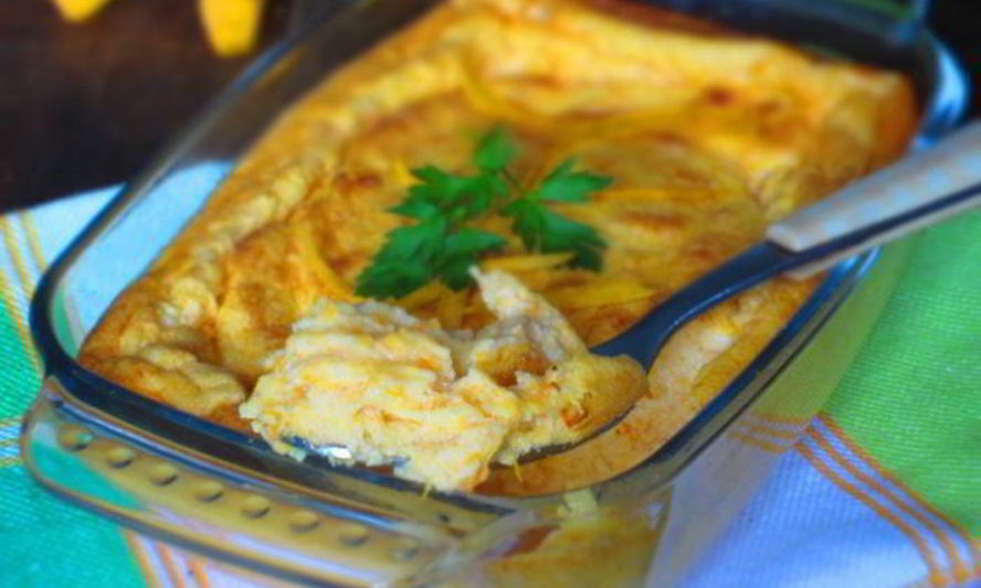 Рецепт суфле из тыквы с пармезаном