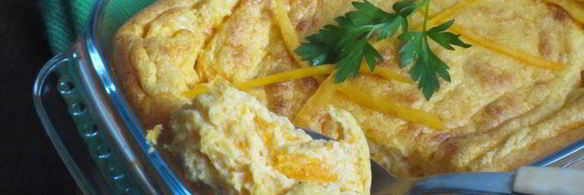 суфле из тыквы с пармезаном