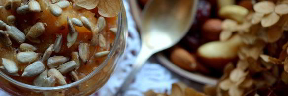 суфле из запеченной айвы