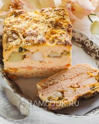 Суфле с морепродуктами