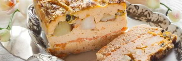 суфле с морепродуктами