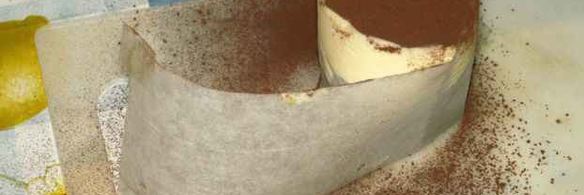 суфле в шоколадных стаканчиках