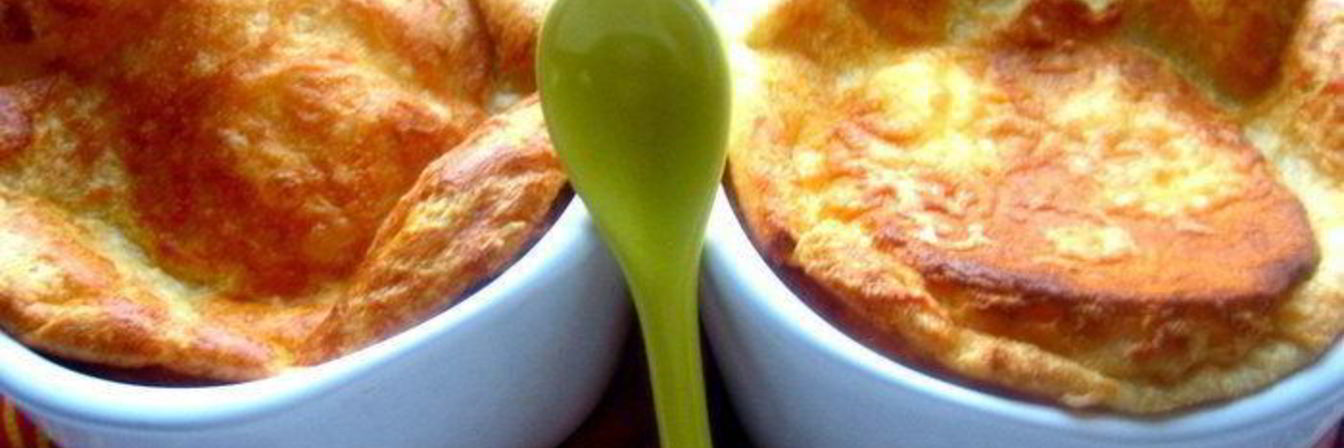 Сырное суфле с горчицей