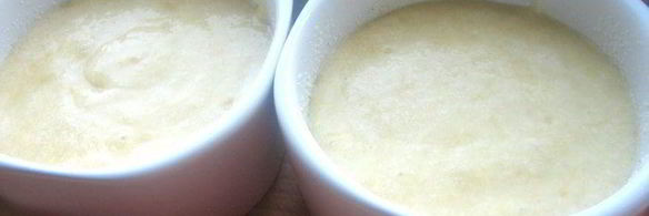 сырное суфле с горчицей