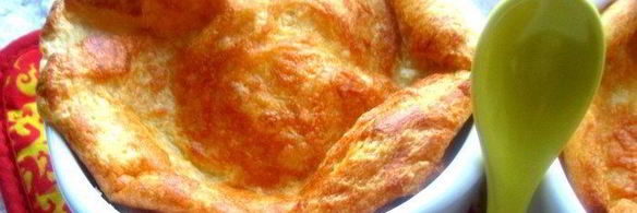 сырное суфле с горчицей