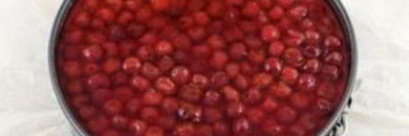 торт-суфле с вишней