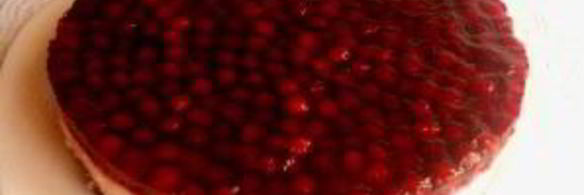 торт-суфле с вишней