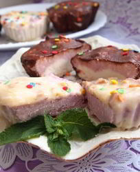 Творожно-малиновое суфле