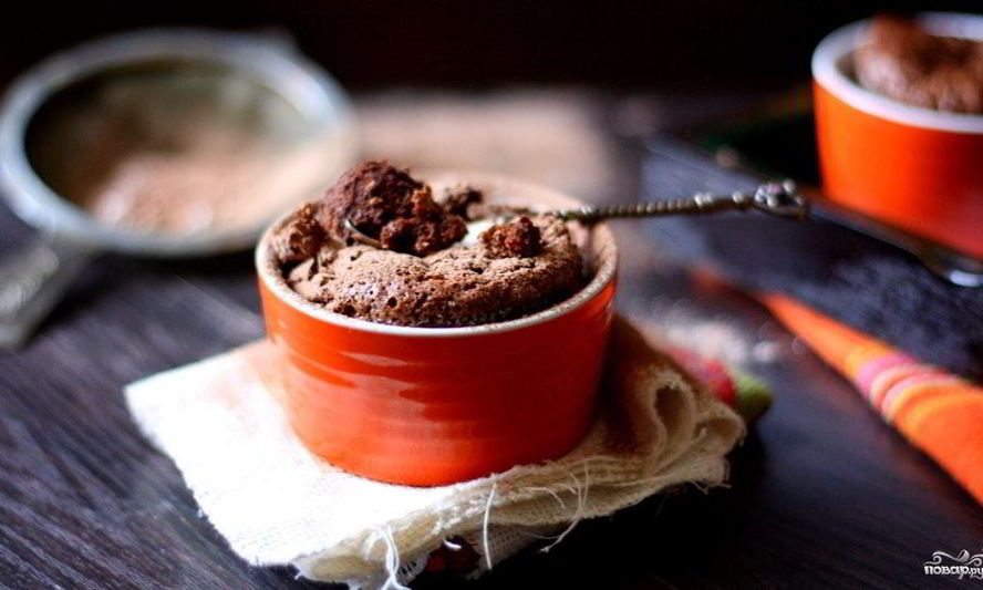 Рецепт творожно-шоколадного суфле