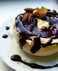 Творожное суфле-чизкейк в микроволновке