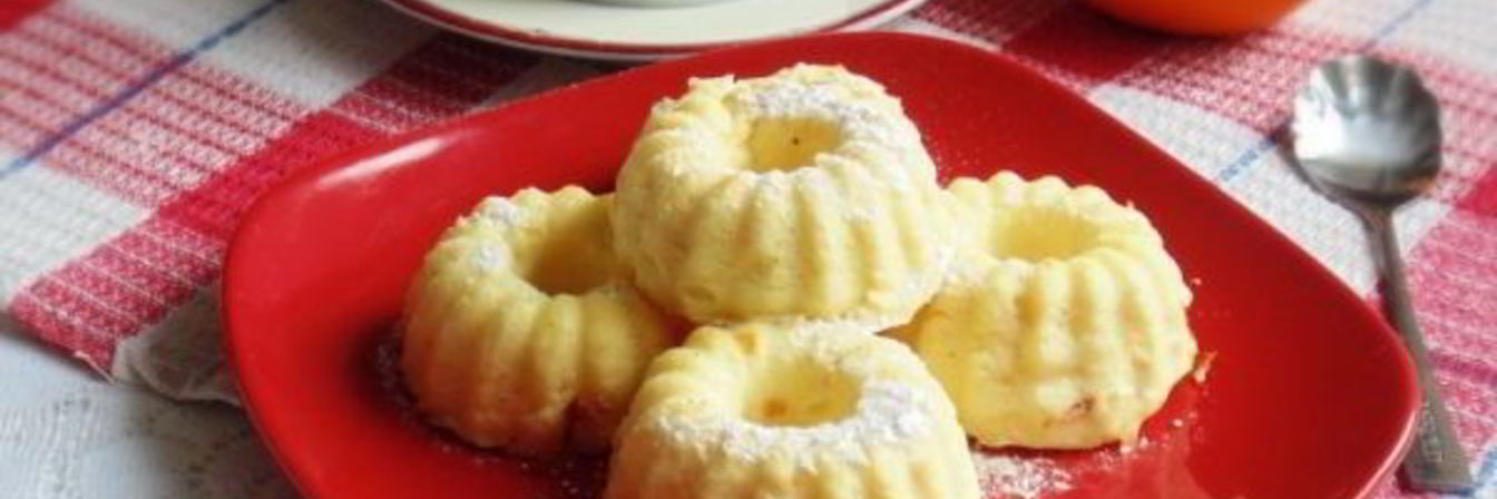 Творожное суфле с апельсином в духовке