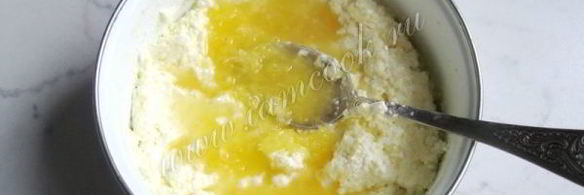 творожное суфле с апельсином в духовке