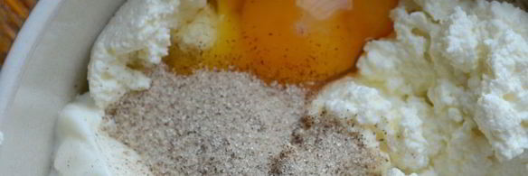 творожное суфле с киви в тесте