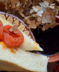 Творожное суфле с курагой