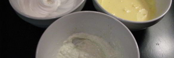 творожное суфле с лаймом