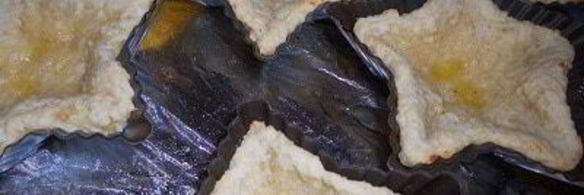 творожные корзиночки с шоколадным суфле