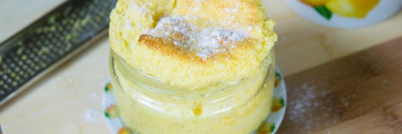 Яблочно-лимонное суфле