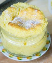 Яблочно-лимонное суфле