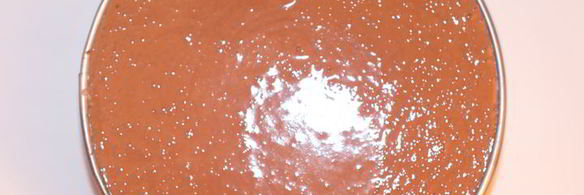 яблочно-шоколадный торт-суфле