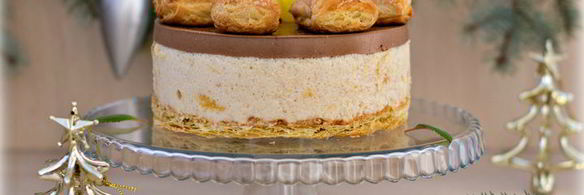 яблочно-шоколадный торт-суфле