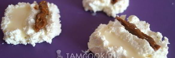 сырки со сгущенкой в шоколадной глазури