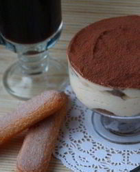 Кофейный тирамису с коньяком