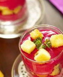 Свекольный тирамису