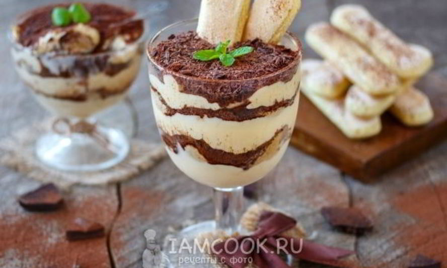 Рецепт тирамису без маскарпоне