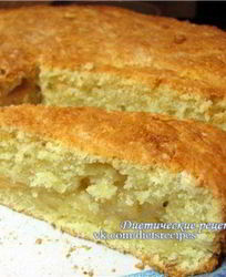 Творожно-яблочный пудинг