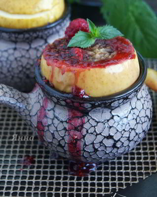 Вардавар — запеченное яблоко с орехами