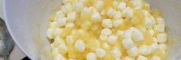 воздушный ананасовый десерт