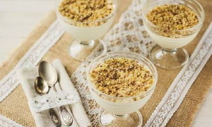 Рецепт воздушного бананового десерта