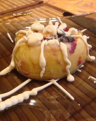 Яблоки, запеченные с начинкой