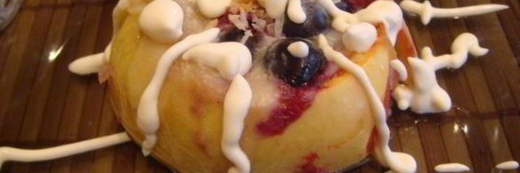 яблоки, запеченные с начинкой