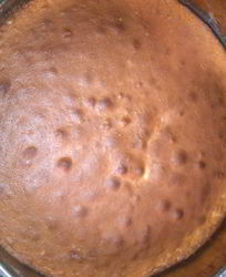 Ягодное желе с нежным коржом