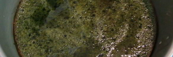 японский десерт с чаем маття