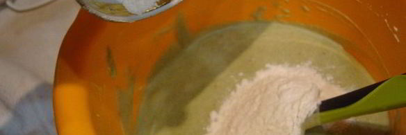 японский десерт с чаем маття