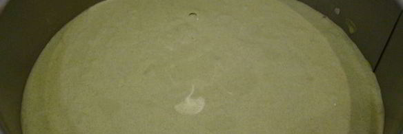 японский десерт с чаем маття