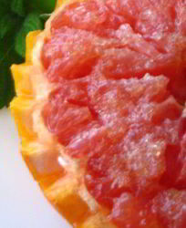 Запеченный грейпфрут