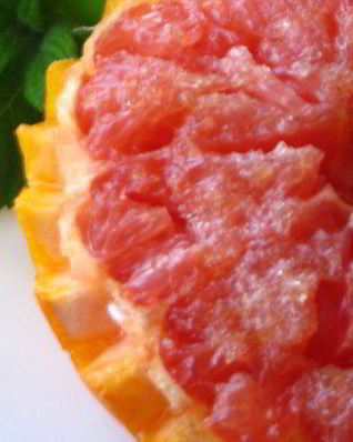 Запеченный грейпфрут