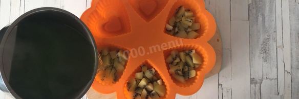 желе из киви