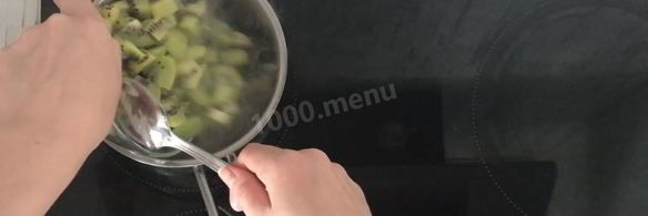 желе из киви