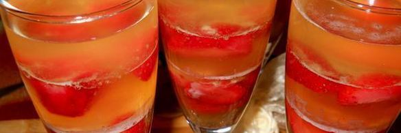 желе из шампанского французский поцелуй